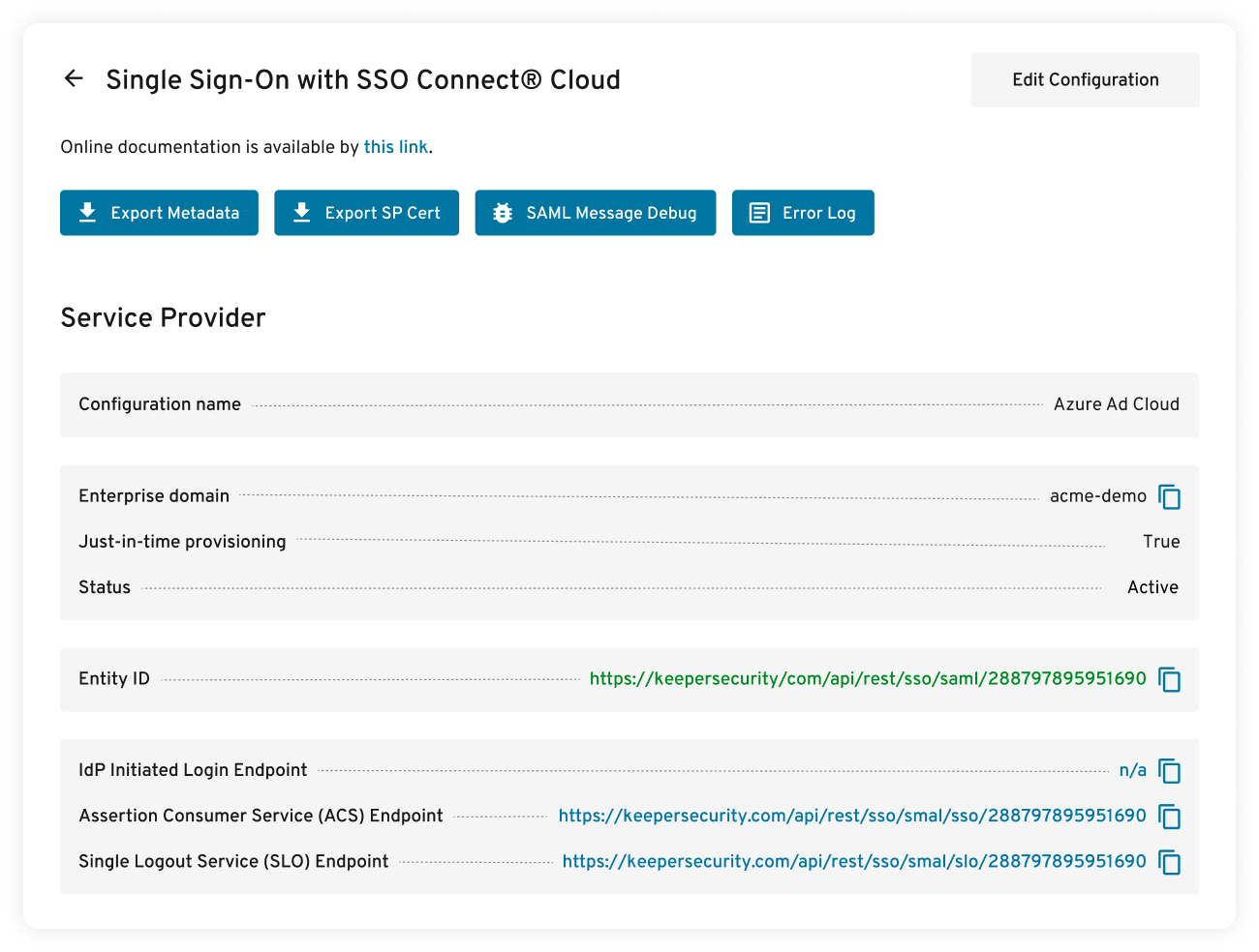 Аутентификация SAML 2.0 с использованием SSO Connect Cloud