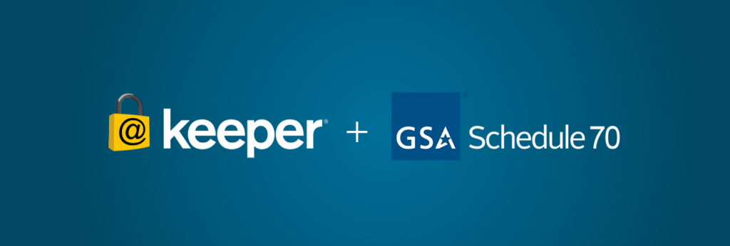 Keeper Awarded GSA IT Schedule 70 Contract