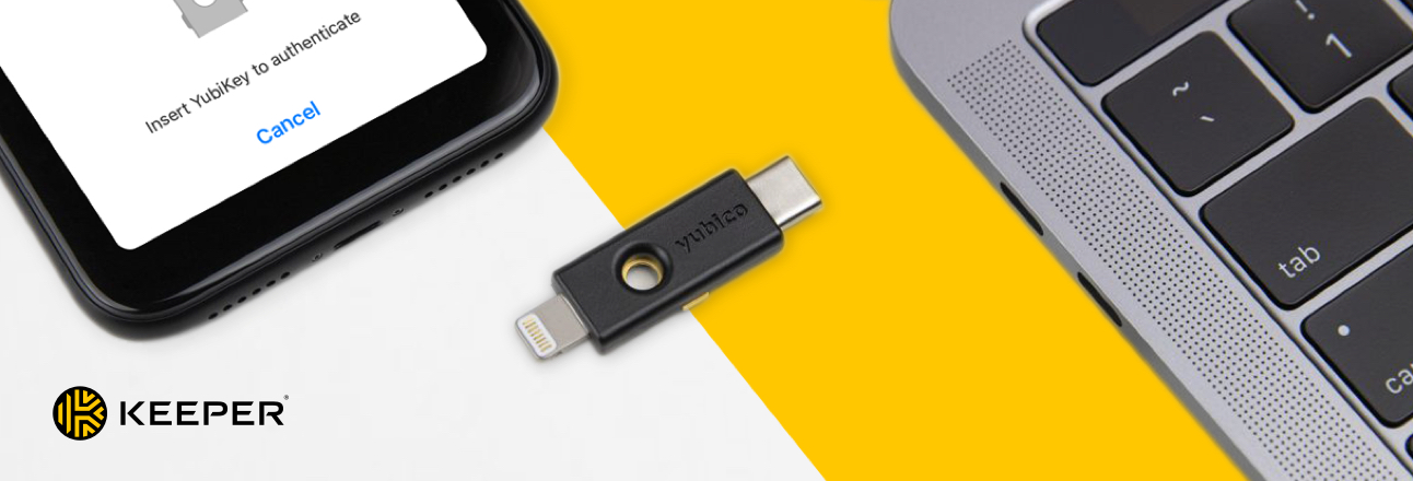Keeper Integrates with YubiKey 5Ci for Secure 2FA