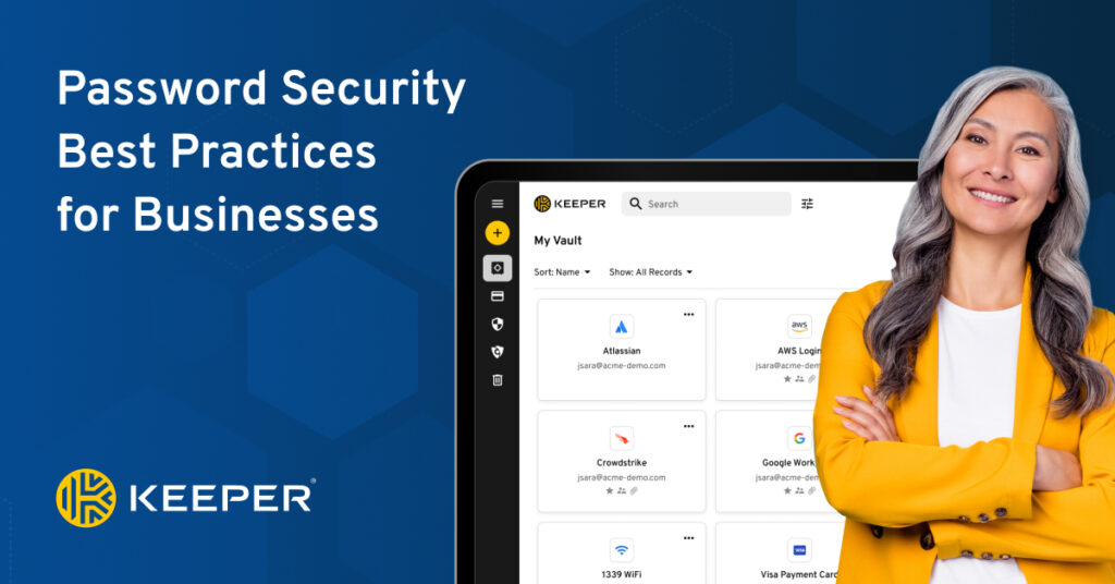 Buenas prácticas de seguridad de contraseñas para empresas - Keeper