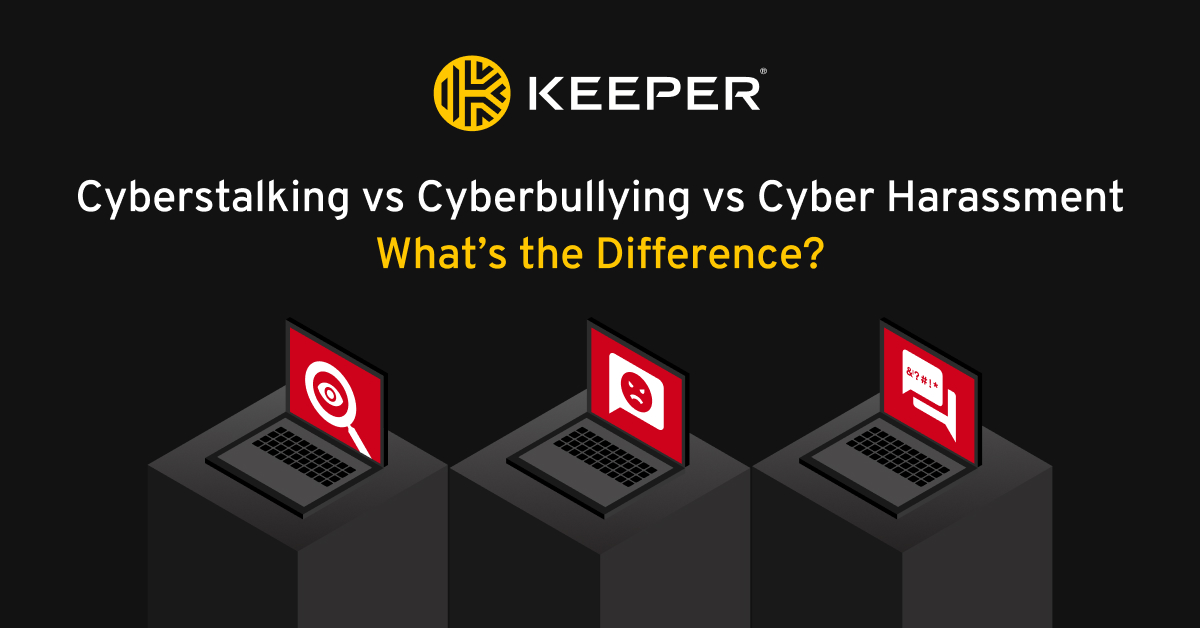 Cyberstalking vs Cyberbullying vs Cyber Harassment What’s the Difference?
