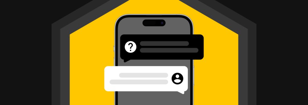 Kun je gehackt worden door te antwoorden op een vals sms-bericht?