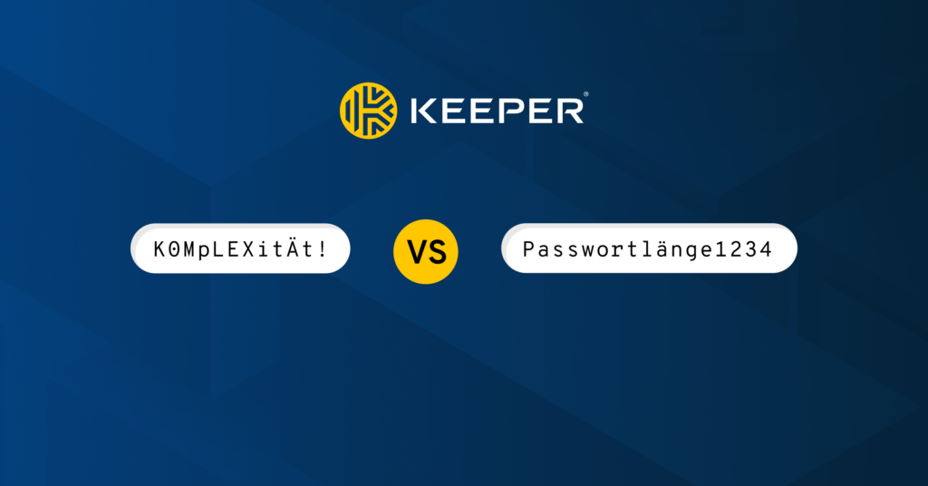 Was ist wichtiger: Passwortkomplexität oder -länge?