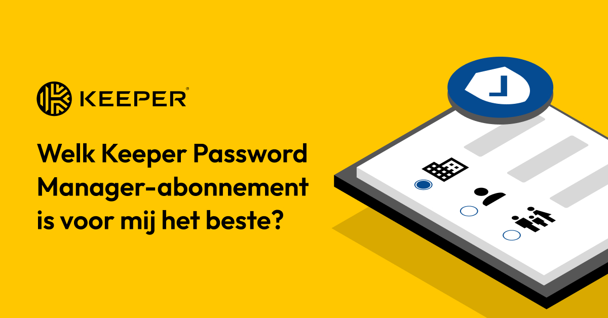 Keeper Welk Keeper Password Manager-abonnement is voor mij het beste?