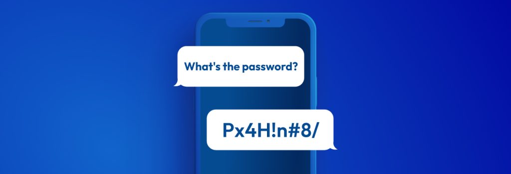 Is It Safe to Text a Password?