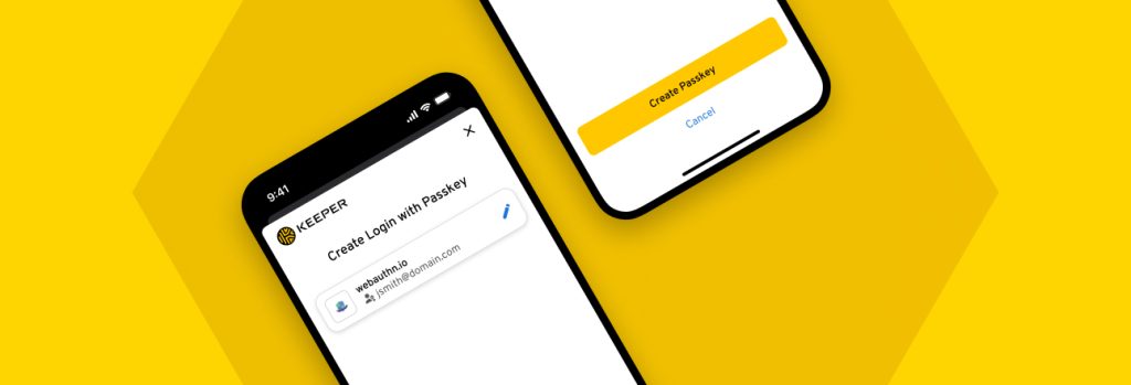 Keeper® Announces Passkey Management and Autofill for iOS and Android