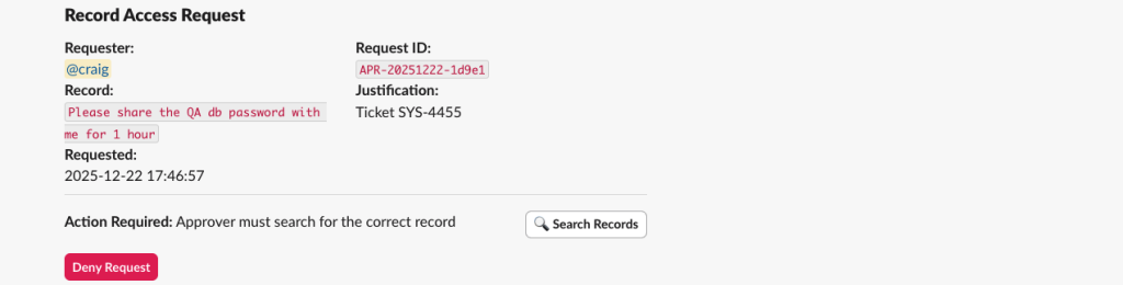 Replacing Password Sharing in Slack With Secure Access Workflows